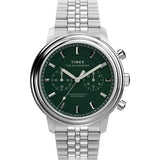 TIMEX Waterbury Green Round Dial Analog Men's Watch - TW2Y23600UJ