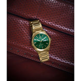 TIMEX Q Continental Green Round Dial Analog Men's Watch - TW2Y35100 - KRISHNA WATCH COMPANY