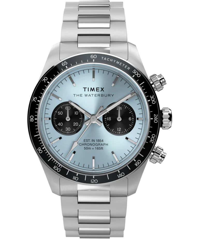 Timex Waterbury Heritage Chronograph gents watch - TW2Y70500IK - KRISHNA WATCH COMPANY