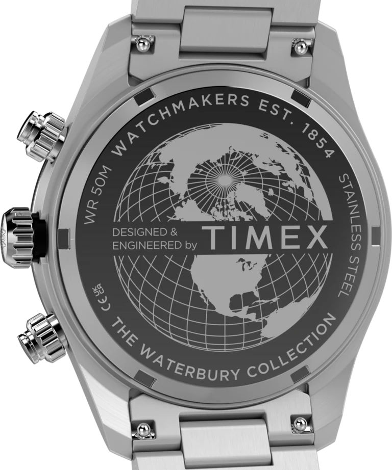 Timex Waterbury Heritage Chronograph gents watch - TW2Y70500IK - KRISHNA WATCH COMPANY