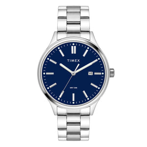 Timex Men Dark Blue Round Dial Analog Watch - TWEG18429 - KRISHNA WATCH COMPANY