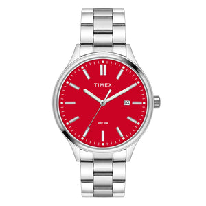 Timex Men Red Round Dial Analog Watch - TWEG18431 - KRISHNA WATCH COMPANY