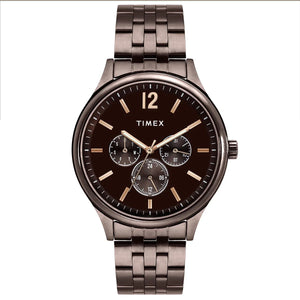 Timex Men Brown Dial Brown Bracelet Analog Watch - TWEG18436 - KRISHNA WATCH COMPANY