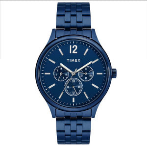 Timex Men Blue Dial Blue Bracelet Analog Watch - TWEG18437 - KRISHNA WATCH COMPANY