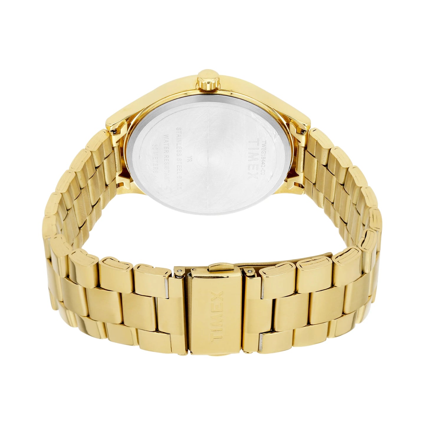 TIMEX Men Champagne Round Dial Analog Watch - TWEG18442