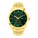 Timex Round Green 45mm Dial  Astrological Men's Watch - TWEG18522
