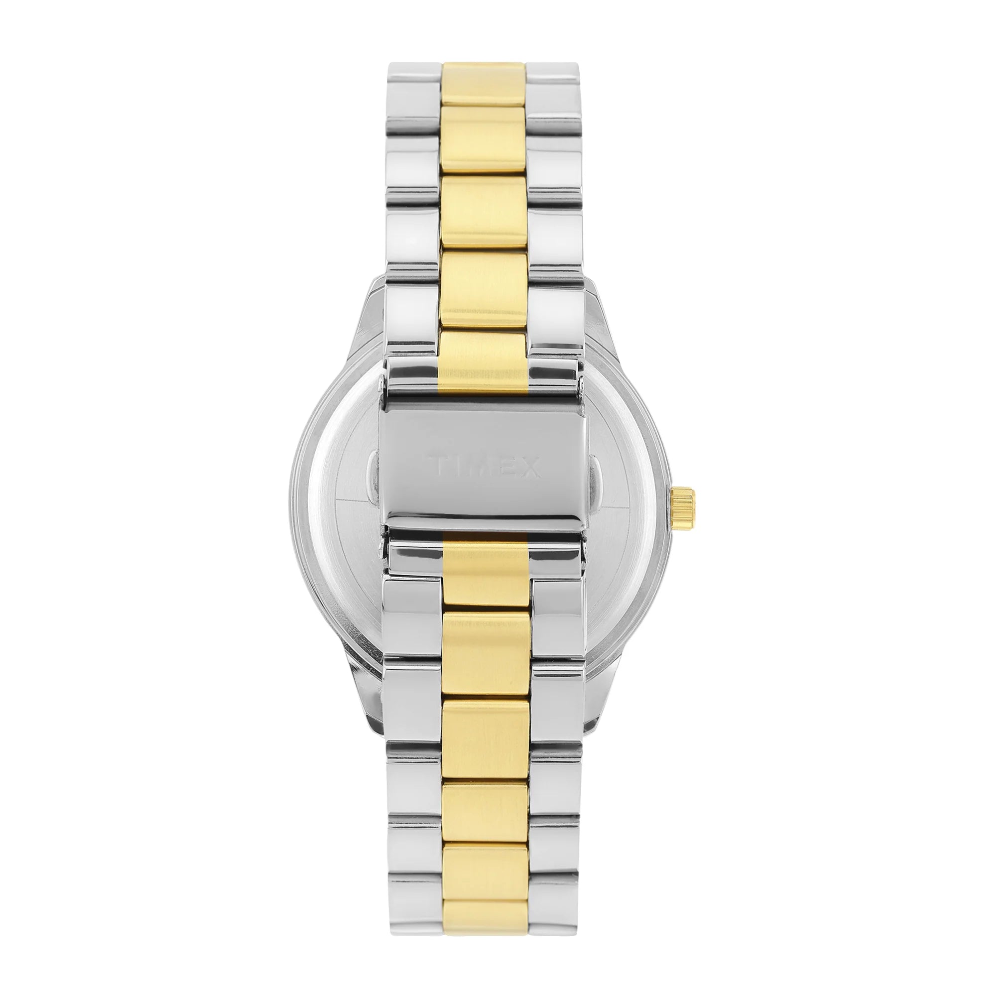 Timex Round Silver 45mm Dial Men's Watch - TWEG18523