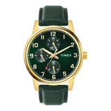 Timex Numero Green Sunray Dial Analog Men's Astrological Watch - TWEG18907