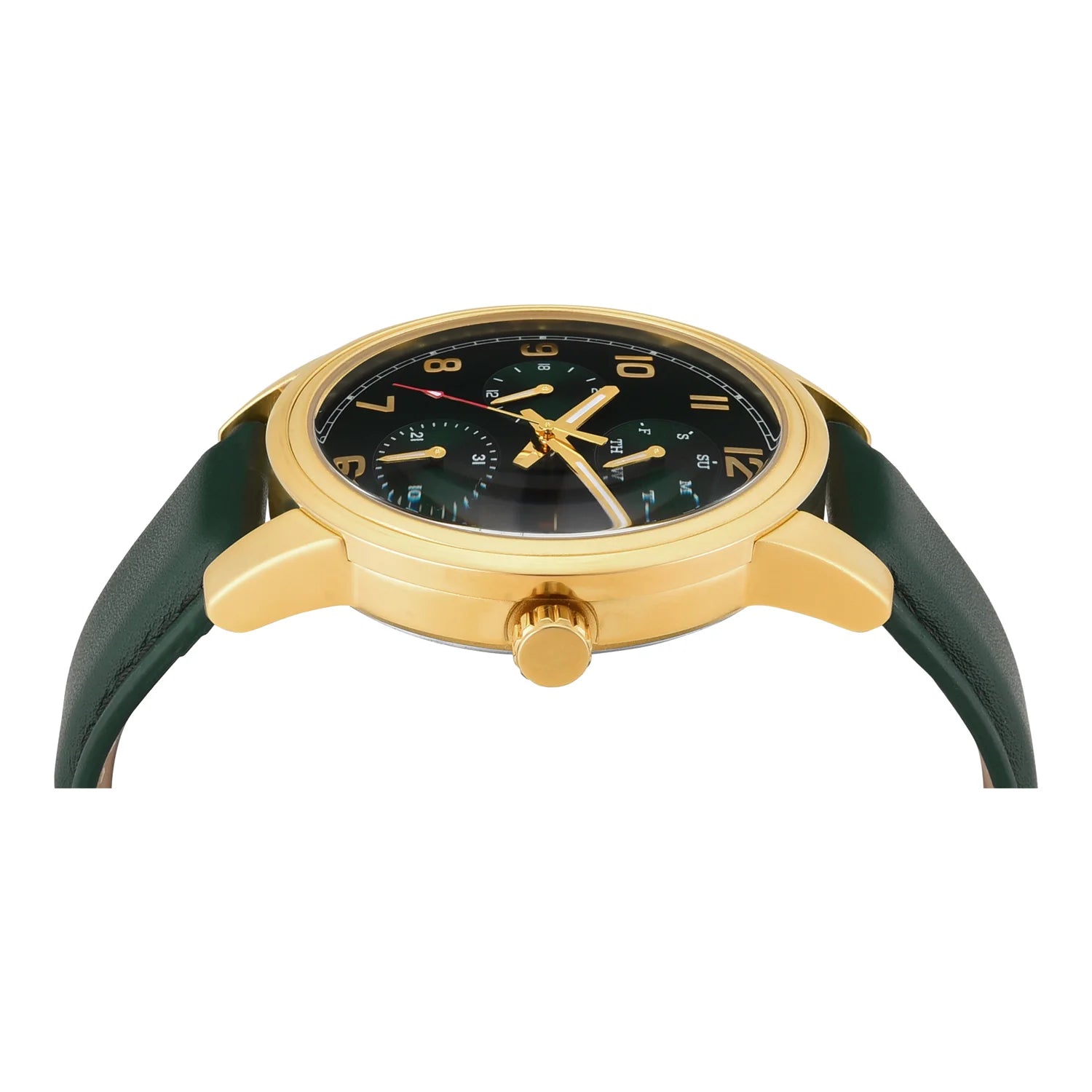 Timex Numero Green Sunray Dial Analog Men's Astrological Watch - TWEG18907