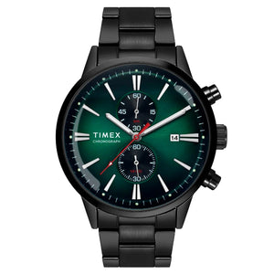 Timex Cosmic Awe Men Chronograph Round Dial Green Watch - TWEG19933 - KRISHNA WATCH COMPANY