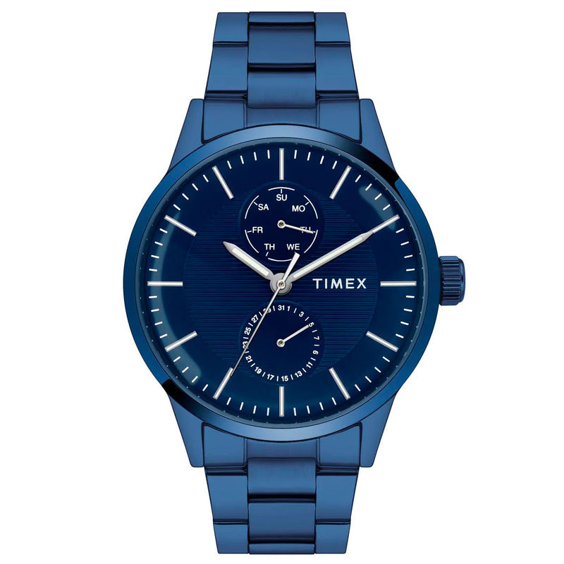TIMEX Men Blue Round Dial Analog Watch - TWEG19940