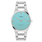 Timex Glossy Robin’s Egg Blue Stainless Steel Men's Watch - TWEG23604