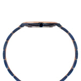 Timex Glossy Blue Dial Stainless Steel Bracelet Men's Watch - TWEG23607