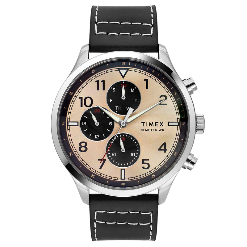 TIMEX Men Brown Round Dial Analog Watch - TWEG23900