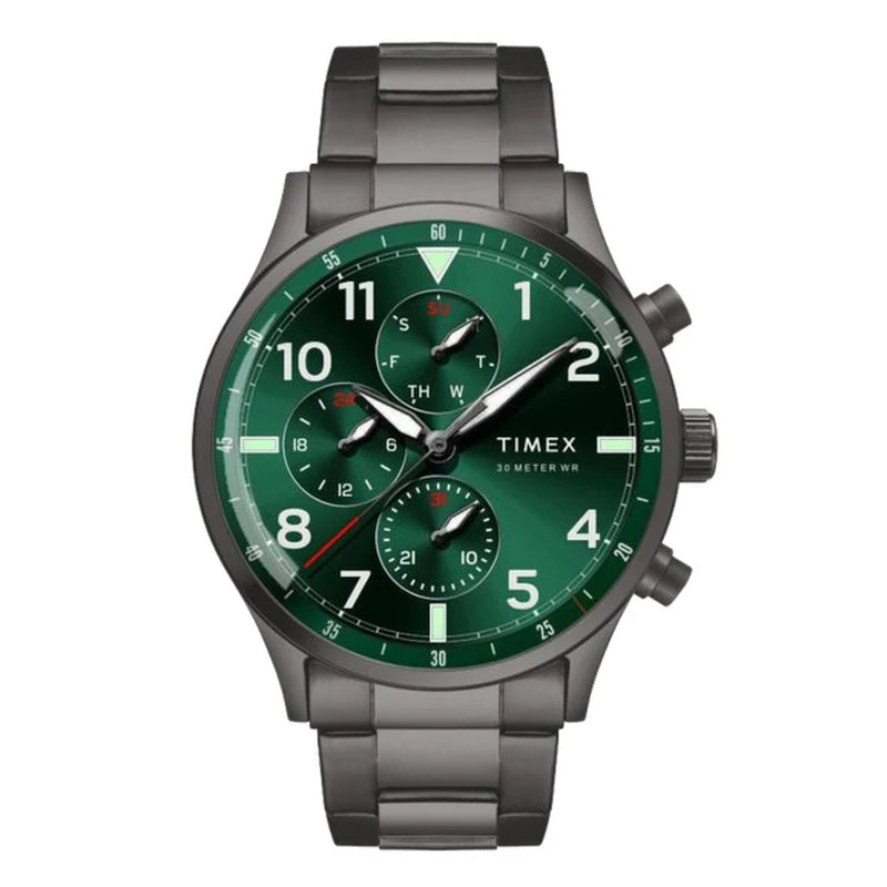 Timex Eagle Green Dial Analog Men's Watch - TWEG23903