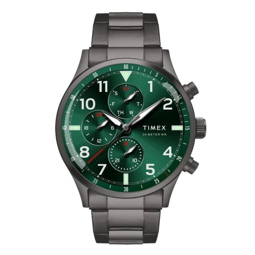 Timex Eagle Green Dial Analog Men's Watch - TWEG23903