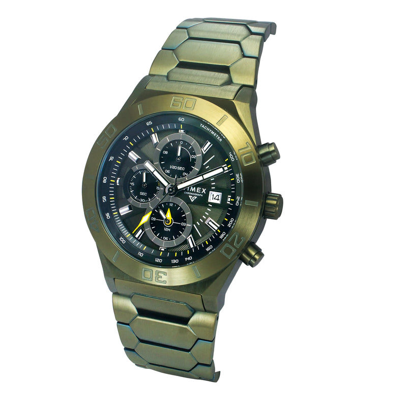 TIMEX Men Green Round Dial Analog Chronograph Watch - TWEG24903