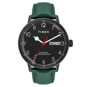 TIMEX Men Black Round Dial Analog Watch - TWEG25402 - KRISHNA WATCH COMPANY