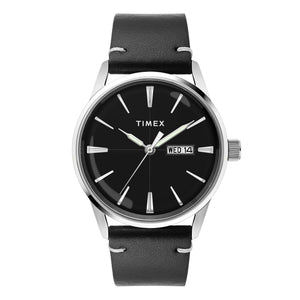 TIMEX Men Black Round Dial Analog Watch - TWEG25501 - KRISHNA WATCH COMPANY