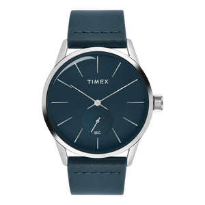TIMEX Men Sea Green Round Dial Analog Watch - TWEG25503 - KRISHNA WATCH COMPANY