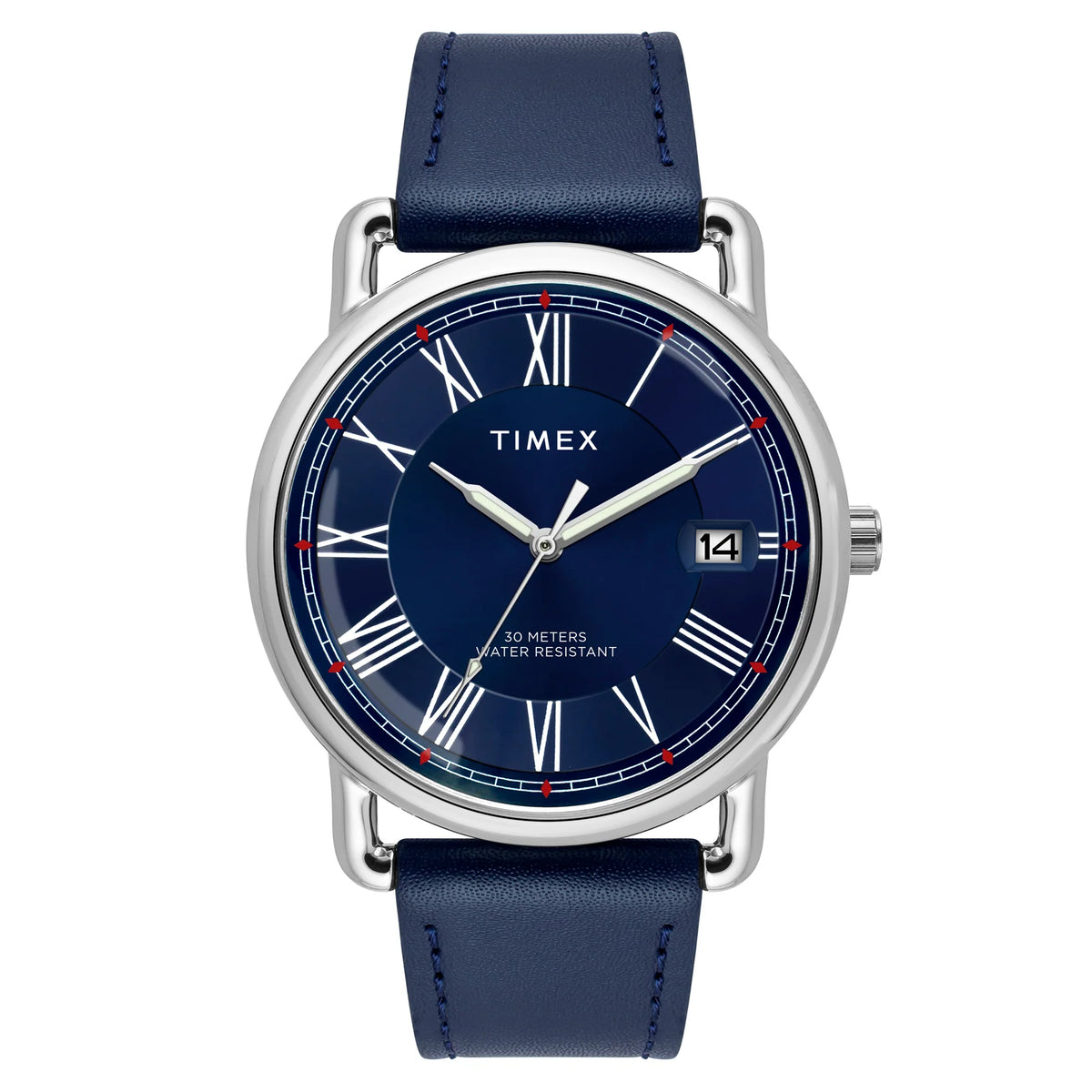 TIMEX Men Blue Round Dial Analog Watch - TWEG25600