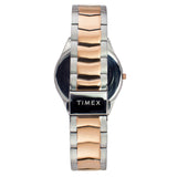 Timex Blue Textured Dial Stainless Steel Bracelet Men's Watch - TWEG25802 - KRISHNA WATCH COMPANY