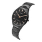 Timex Black Textured Dial Stainless Steel Bracelet Men's Watch - TWEG25803