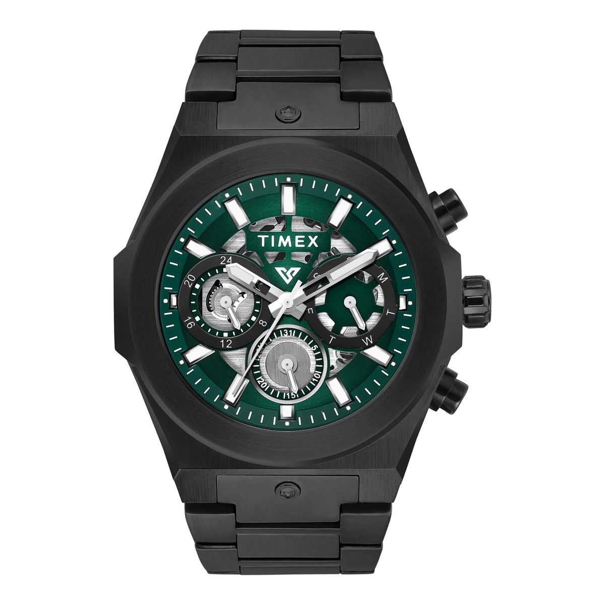 TIMEX Vector Men Green Round Dial Analog Watch - TWEG26102