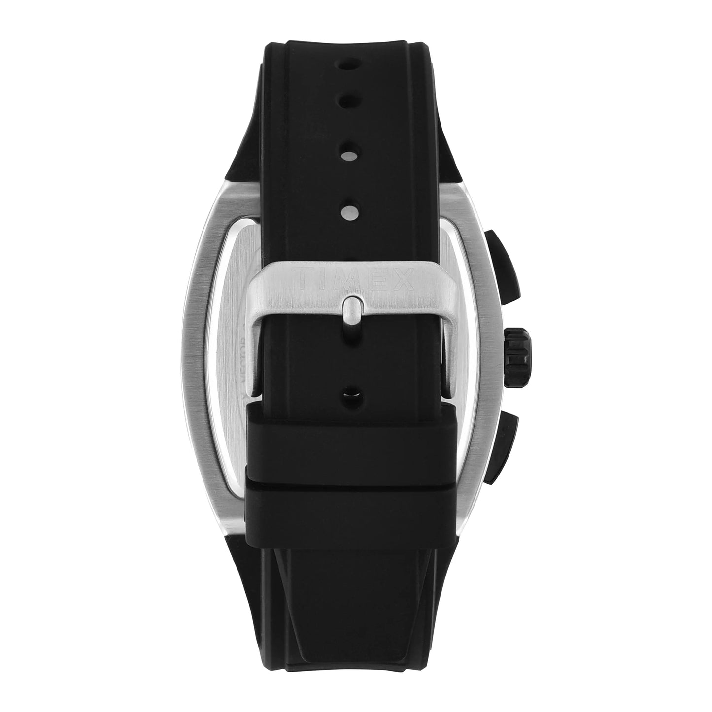 TIMEX Vector Men Silver Rectangle Chronograph Dial Analog Watch - TWEG26200