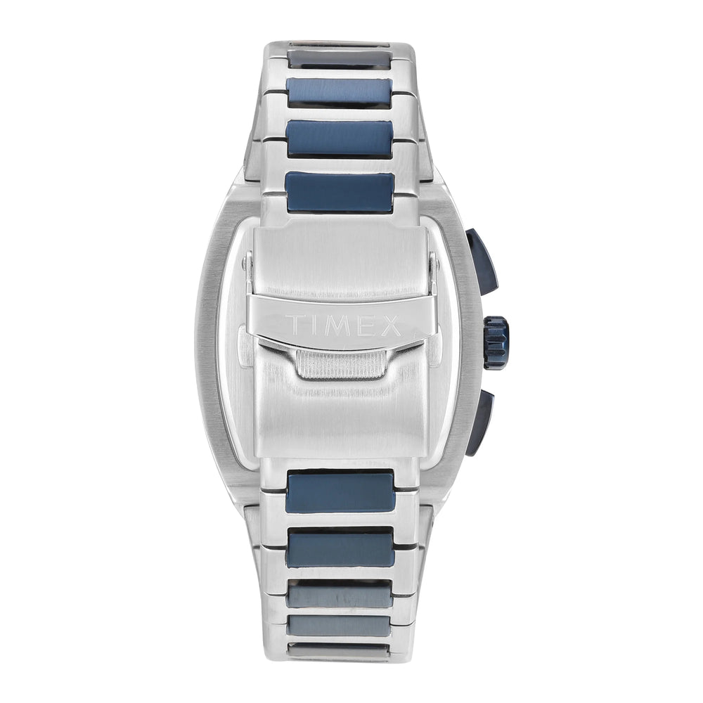 TIMEX Vector Men Blue Rectangle Chronograph Dial Analog Watch - TWEG26202 - KRISHNA WATCH COMPANY