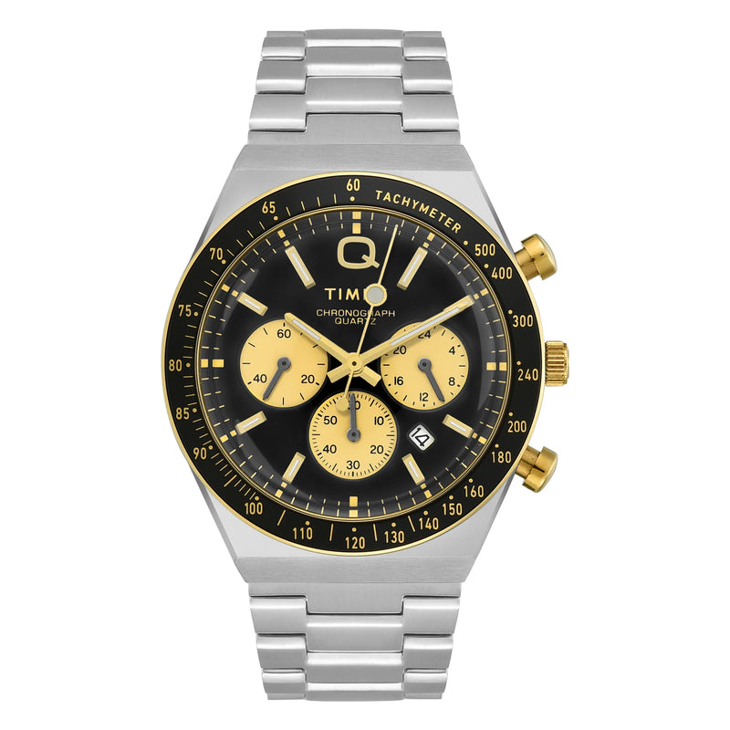 TIMEX Q Diver Inspired Black Round Dial Analog Men's Watch - TWEG26404 - KRISHNA WATCH COMPANY