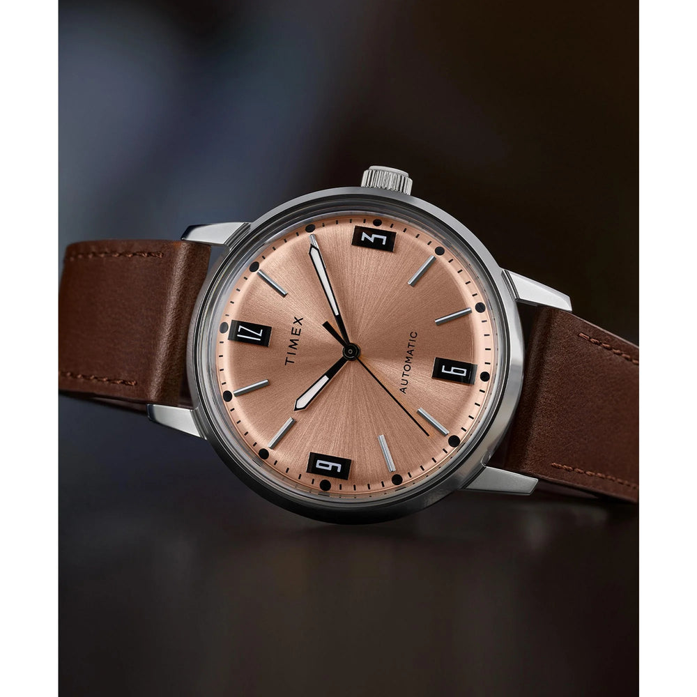 Timex Marlin Mechanical Automatic Men's Watch - TWEG26701 - KRISHNA WATCH COMPANY
