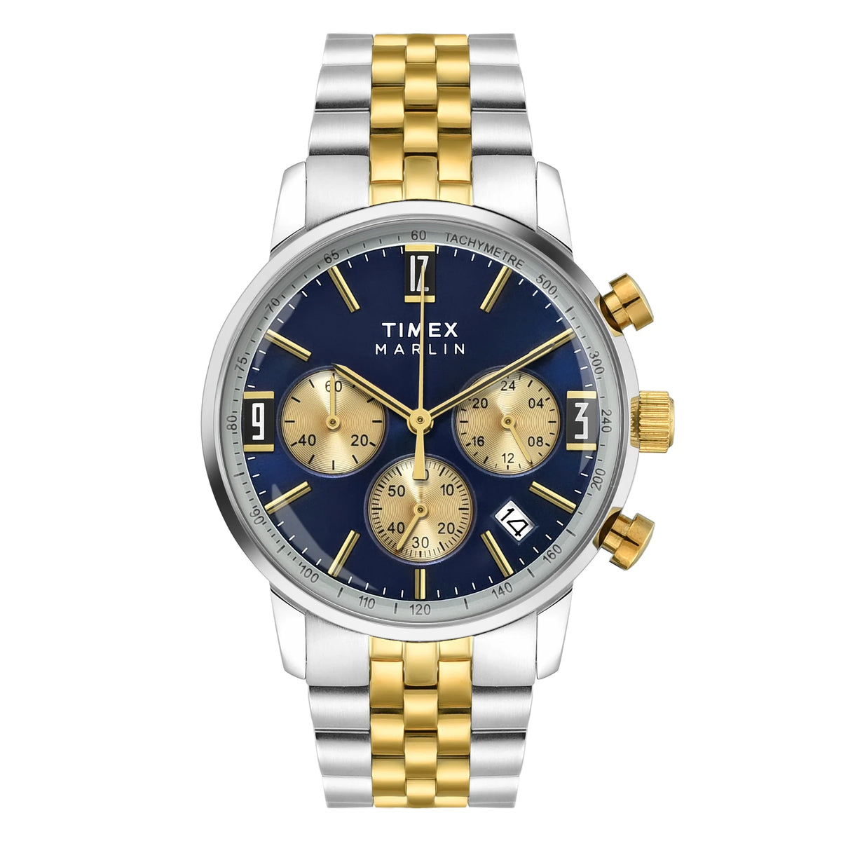 TIMEX Marlin Blue Round Dial Analog Men's Watch - TWEG26708