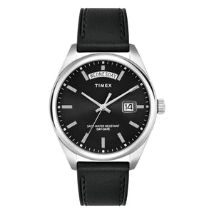 TIMEX Trend Legacy Black Round Dial Analog Men's Watch - TWEG27107 - KRISHNA WATCH COMPANY