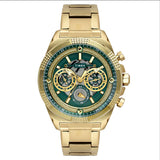 Timex Men's Premium Green Skeletal Dial Analog Watch - TWEG27700
