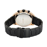 Timex Men's Premium Black Skeletal Dial Analog Watch -TWEG27702