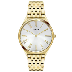 Timex Men's Premium Silver Dial Analog Watch - TWEG27902 - KRISHNA WATCH COMPANY