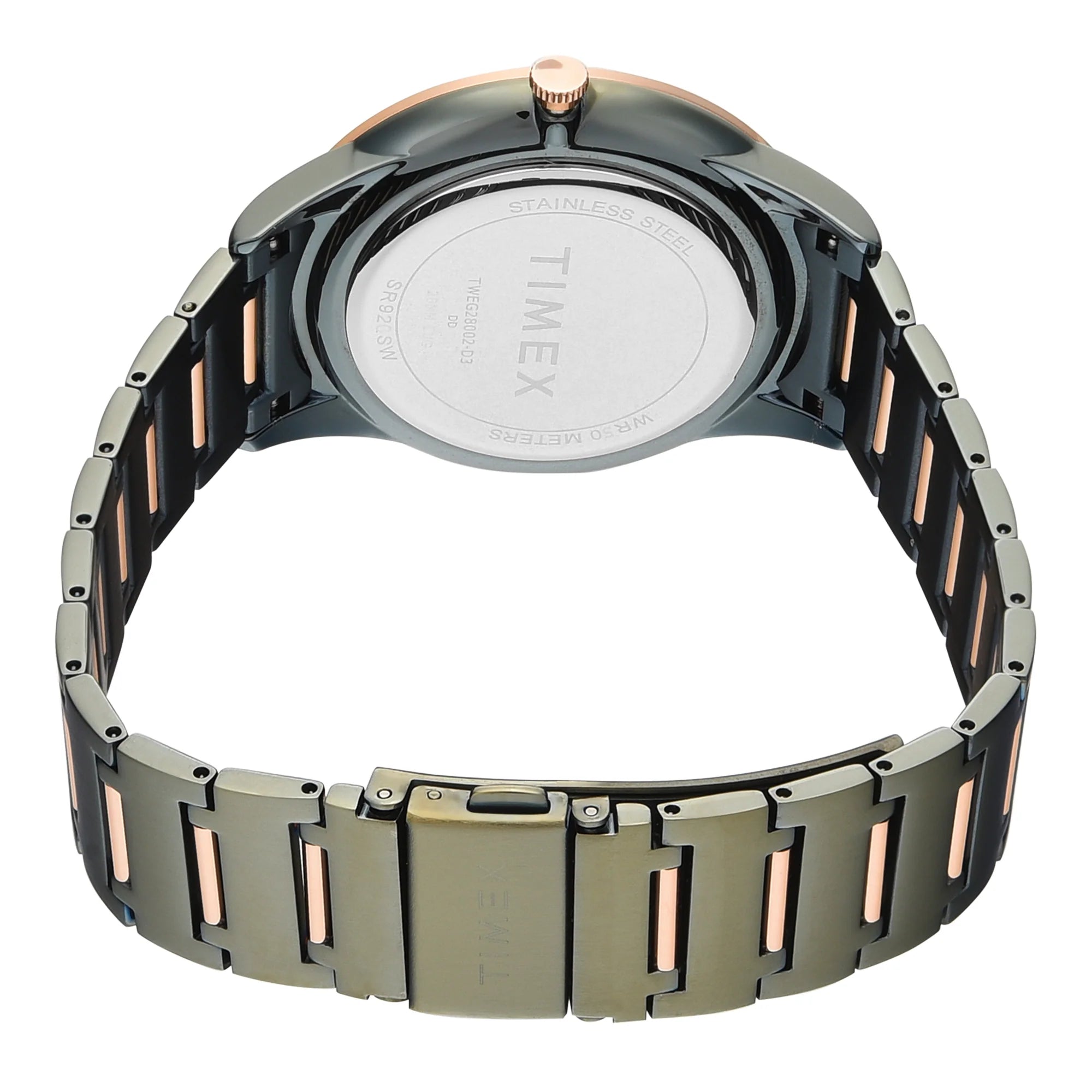 Timex Men's Premium Green Dial Analog Watch - TWEG28002