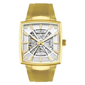 TIMEX Signio Silver Square Dial Analog Men's Watch - TWEG32002 - KRISHNA WATCH COMPANY