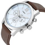 Timex Trendline Round 45mm Blue Dial Analog Men Watch - TWEG32200