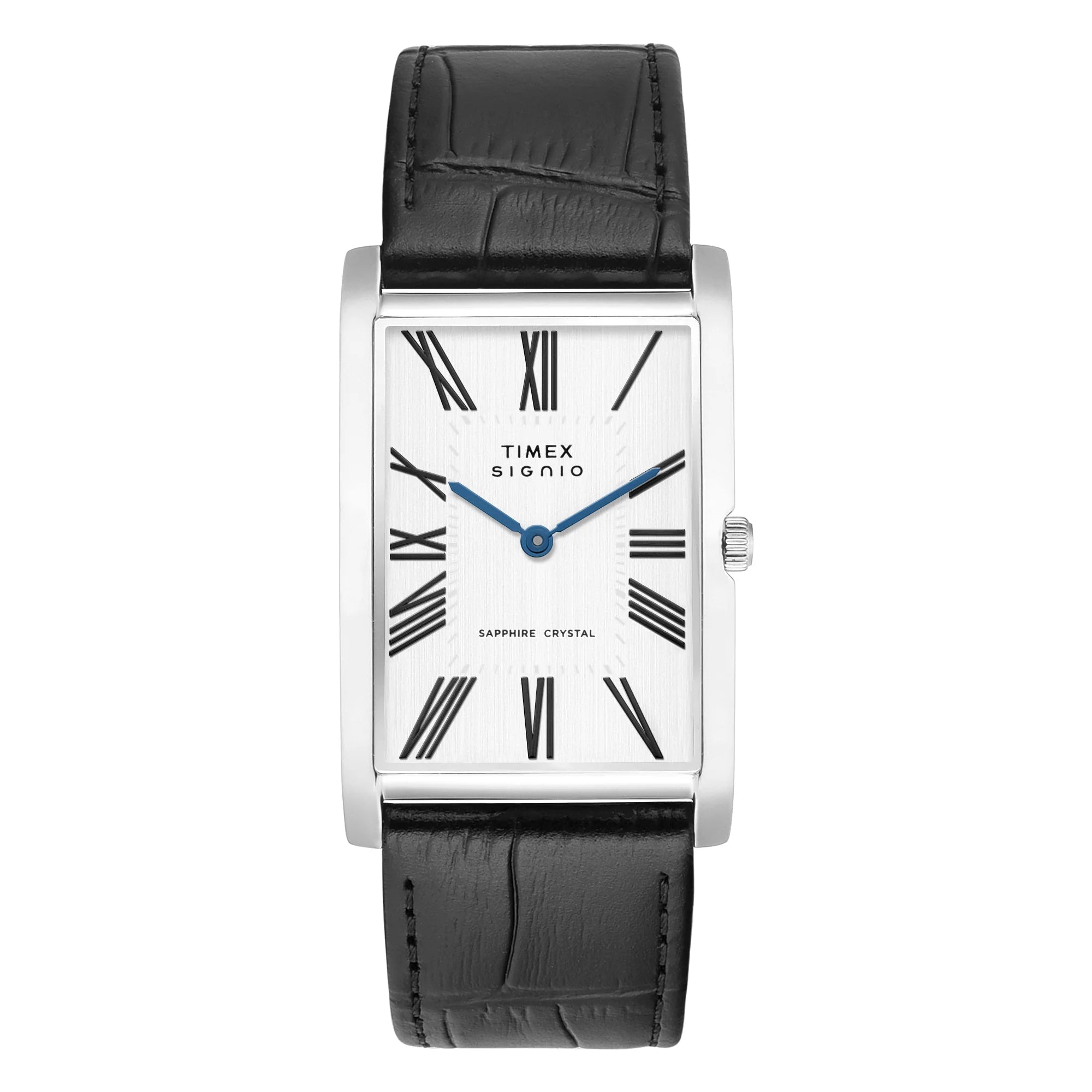 Timex Signio White Dial Full Roman Slim Mens Watch - TWEG34301