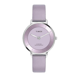 Timex Passion Lavender Dual finish Dial Analog Women's Watch - TWEL15820 - KRISHNA WATCH COMPANY