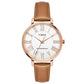 TIMEX Women Silver Round Dial Analog Watch - TWEL19105