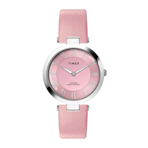 Timex Roman Pink Dial Analog Women's Watch - TWEL19208 - KRISHNA WATCH COMPANY