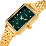 TIMEX Women Green Rectangle Dial Analog Watch - TWEL20802