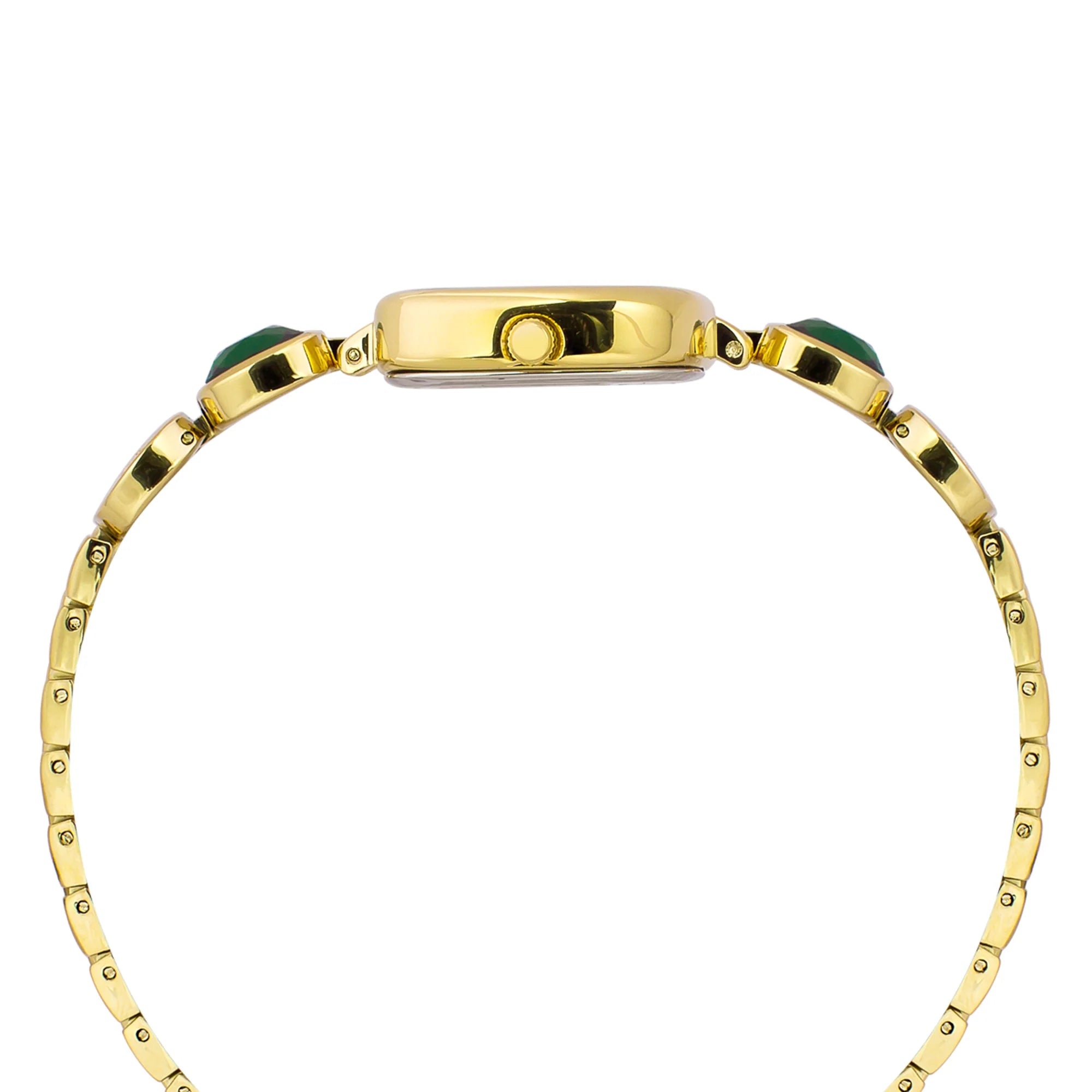 TIMEX Fria Women Green Square Dial Analog Watch - TWEL21000