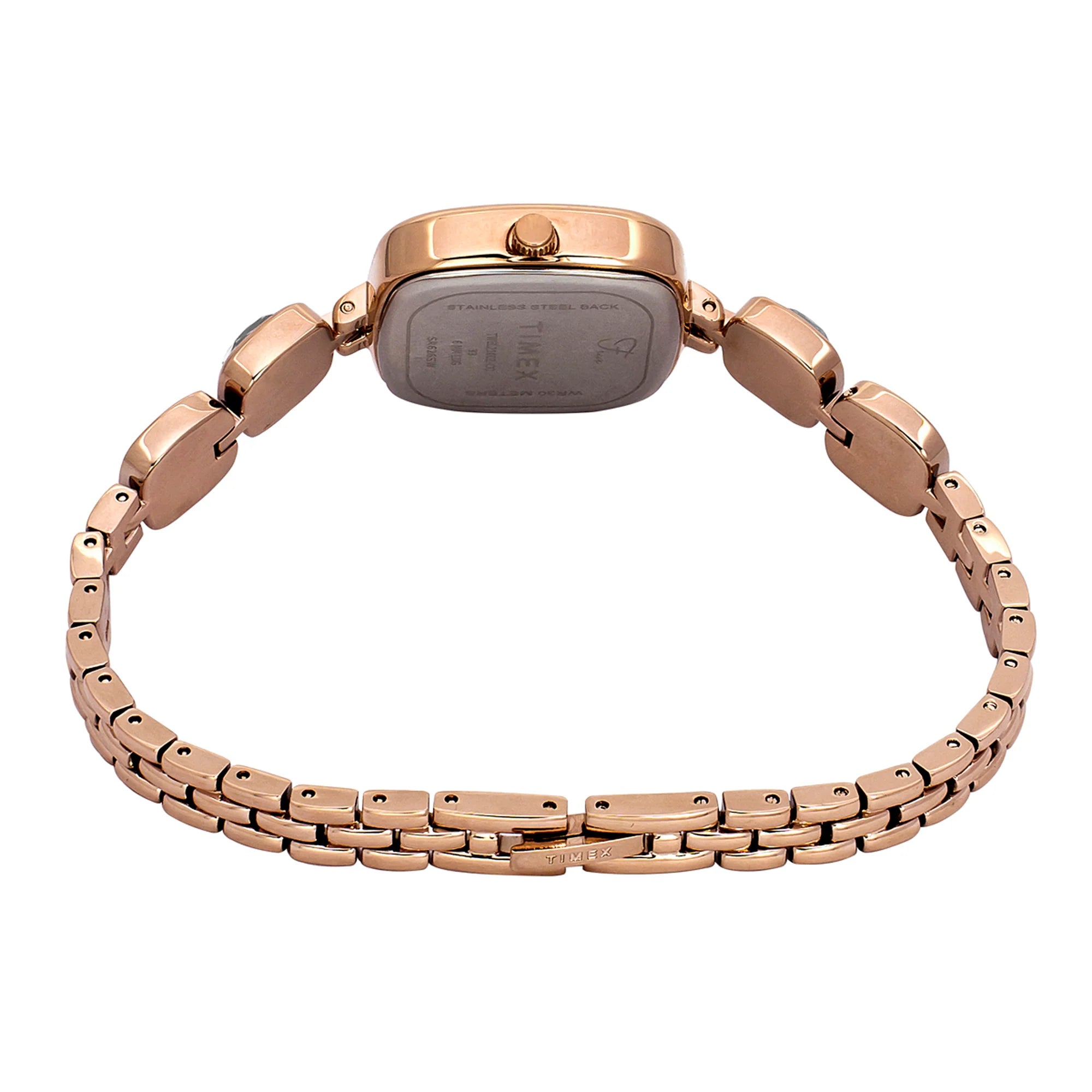 TIMEX Fria Women Silver Square Dial Analog Watch - TWEL21001