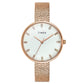 TIMEX Women White Round Dial Analog Watch - TWEL21502