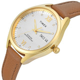 Timex Trendline Round 34mm Silver Dial Analog Women Watch - TWEL26803