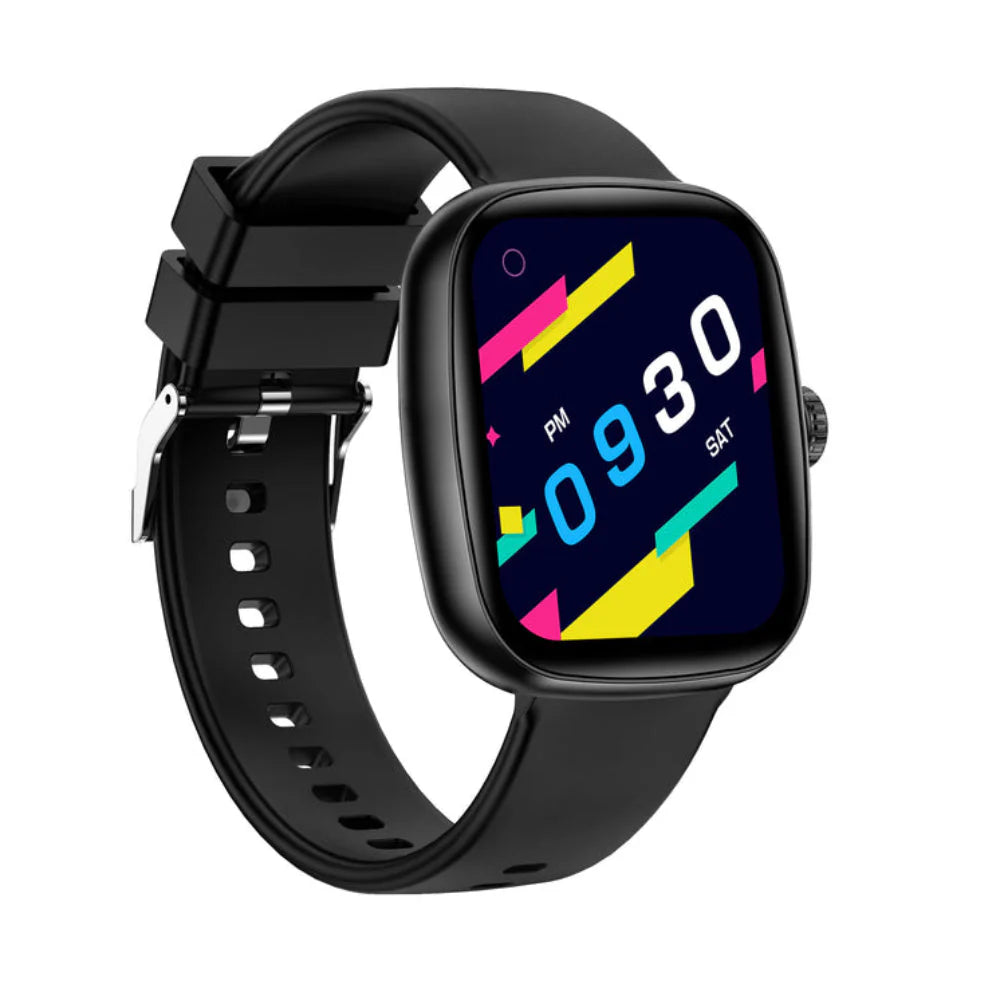 Timex iConnect Calling Ace 1.83 inches (4.64 cm) Display with Functional Crown and BT Calling Smartwatch For Unisex - TWIXW1100T